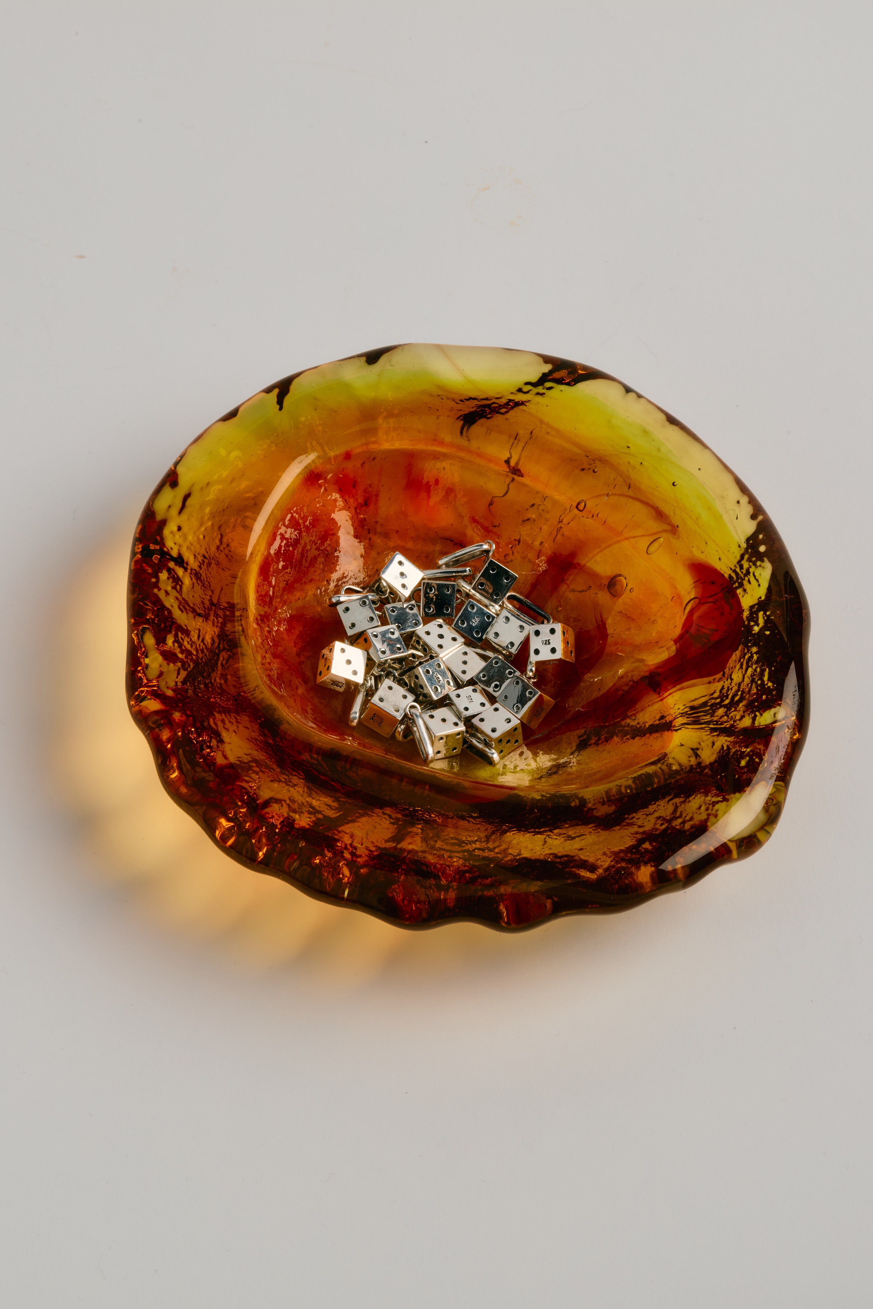 LUCKY DICE PENDANT + CHAIN